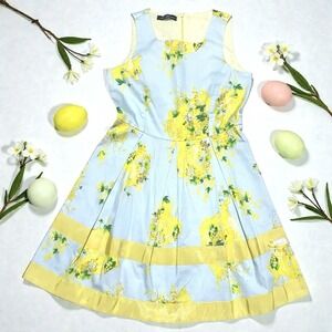 Miss Blumarine Girls Floral Spring Easter Ocasion Dress Size 12 $320